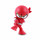 Fart Ninjas Fart Ninja Posion Tailwind 70539, rot/Silber, 9 cm