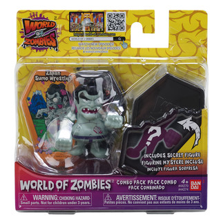 World of Zombies Zombies-44274 Packung mit Zwei Figuren 4 (Bandai 44274)