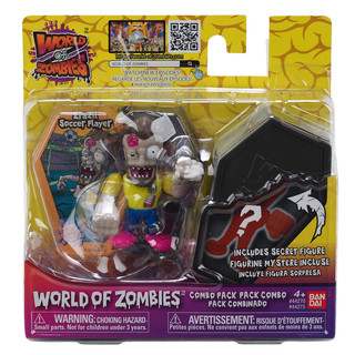 World of Zombies Zombies-44275 Packung mit Zwei Figuren 5 (Bandai 44275)