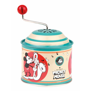Lena 52766 Musikdrehdose Disney Mickey Mouse, Musikdose ca. 10,5 x 7,5 cm, Blechdrehdose mit Melodie Einzug der Gladiatoren, Drehdose aus Metall, Drehorgel für Kinder ab 18 Monate, Orgel, Bunt