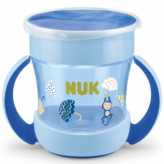 NUK Mini Magic Cup Trinklernbecher | 360° Trinkrand | 160ml | auslaufsicher | BPA-frei | 6+ Monate | blau