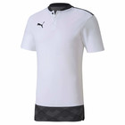 Puma Herren teamFINAL 21 Casuals Polo Poloshirt, White, L