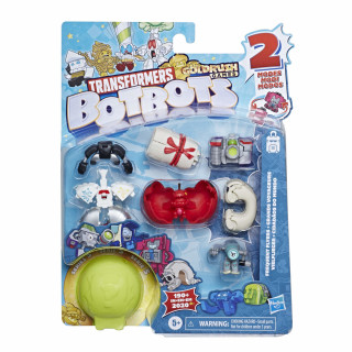 Transformers Botbots – Pack of 8 Figures 4 cm to Collect – 2-in-1 Transformable Toy