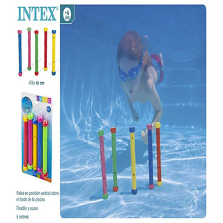 Intex DIVE Play Sticks, ab 6 Jahre, 5 farbig sortiert