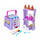 CRAYOLA WASHIMALS Peculiar Pets Schloss Aktivitäten-Set zum Färben und Baden für Welpen, zum Spielen und Geschenk, 3 Jahre, 74-7358