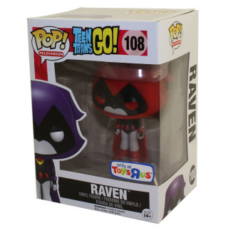 Funko POP! TV - Teen Titans Go! - Raven (Red Limited) Vinyl Figure 10cm