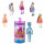 Barbie GTT23 - Barbie Chelsea Color Reveal Puppe, Glitzer Serie, mit Enthüllungseffekt mit 1 Überraschungspuppe und 6 weiteren Überraschungen, Spielzeug ab 3 Jahren