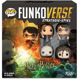 Funko 43477 Harry Potter 100 Funkoverse (4 Charaktere Pack) Brettspiel Colour