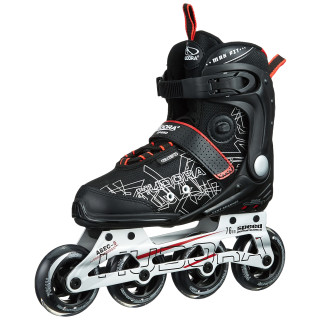 HUDORA Inliner Inline-Skates RX-23 - Gr. 46, schwarz/lila - 29046