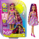 Barbie HCM89 - Totally Hair Puppe (blond/bunte Haare) im...