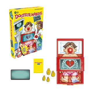 Francais Hasbro Gaming Docteur Maboul Radio Dingo, Jeu de Plateau pour Enfants, dès 4 Ans Multicolore