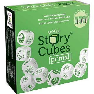 Asmodee | Zygomatic | Story Cubes – Primal | Familienspiel | Erzählspiel | 1-12 Spieler | Ab 6+ Jahren | 20+ Minuten | Deutsch