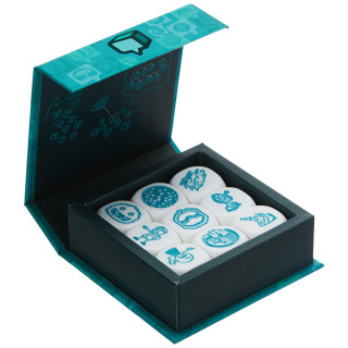 Asmodee | Zygomatic | Story Cubes – Astro | Familienspiel | Erzählspiel | 1-12 Spieler | Ab 6+ Jahren | 20+ Minuten | Deutsch