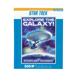 Aquarius Star Trek Travel 500 Piece Jigsaw Puzzle