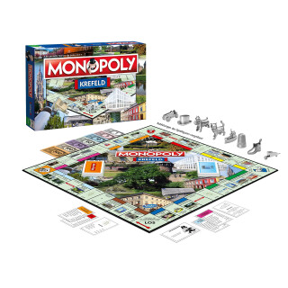 Winning Moves 44512 Monopoly Krefeld - das weltberühmte Spiel um Grundbesitz und Immobilien