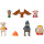 DC Super Pets HGL00 - DC League of Super-Pets Spielfigurenset, Set mit 6 Figuren und Phantasiespielzubehör, Spielzeug für Kinder ab 3 Jahren