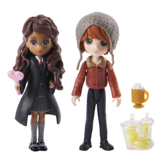 Wizarding World Harry Potter - Spielset mit Ron Weasley und Parvati Patil Sammelfiguren, Spielzeug für Kinder ab 5 Jahren, Fanartikel
