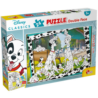 Liscianigiochi 86214 DF Plus 24 Disney Classic/Animals Puzzle für Kinder