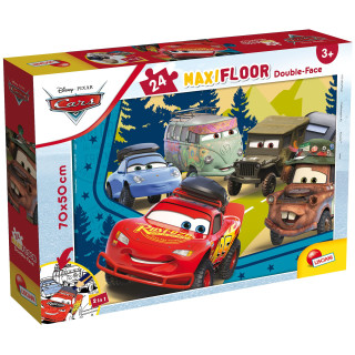 Liscianigiochi 86634 Disney DF Maxi Floor 24 Cars Puzzle für Kinder