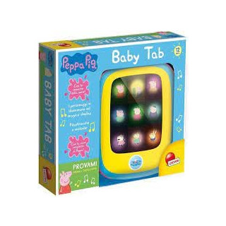 Liscianigiochi 92246 Peppa Wutz Baby Tab Spielen und Lernen, Nicht Zutreffend