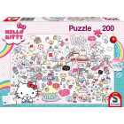 Schmidt Spiele 56410 Hello Kitty, Kittys Welt, 200 Teile...