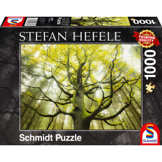 Schmidt Spiele 59669 Other License Stefan Hefele, Traumbaum, 1000 Teile Puzzle, Bunt