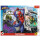 Trefl, Puzzle, Rahmenpuzzle mit Unterlage, 25 Teile, Mutiger Spiderman, für Kinder ab 4 Jahren