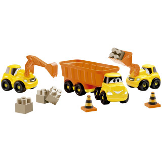 Ecoiffier 3252 - Abrick Set Baustellen Fahrzeuge