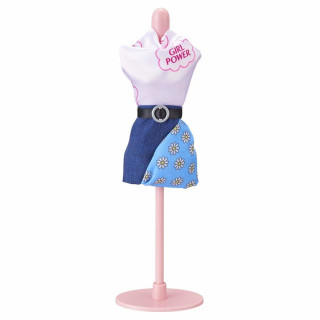BANDAI Harumika – Designer-Set – Thema Street Blues – Bastelset – Kreiere ohne Nadel und Faden Deine eigene Mode – 40411
