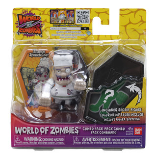 World of Zombies Zombies-44272 Packung mit Zwei Figuren 2 (Bandai 44272)