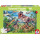 Schmidt Kinderpuzzle „Bei den Dinosauriern“ (60 Teile)