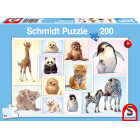 Schmidt Spiele Puzzle 56270 Tierkinder der Wildnis,...