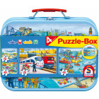 Verkehrsmittel, Puzzle-Box, 2x26, 2x48 Teile im...