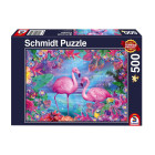 Schmidt Spiele 58342 Puzzle Flamingos 500 Teile