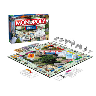 Winning Moves 44512 Monopoly Krefeld - das weltberühmte Spiel um Grundbesitz und Immobilien