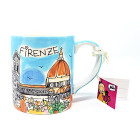 Mila Handbemalte Tasse Firenze/Florenz, Keramik, 9 cm...