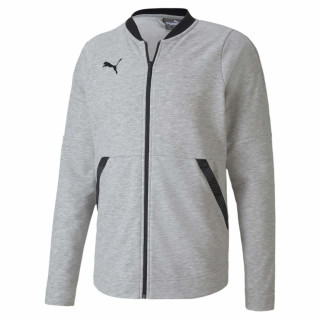PUMA Herren teamFINAL 21 Casuals Jacket Trainingsjacke, Light Gray Heather, S