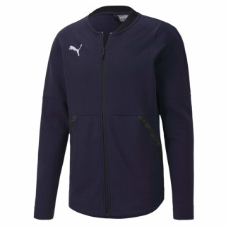 PUMA Herren teamFINAL 21 Casuals Jacket Trainingsjacke, Peacoat, XXL
