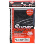 KMC Super Black Sleeves - 80 Stück - Schwarz