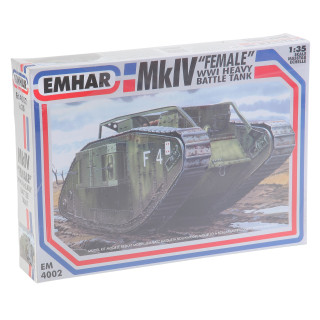 Emhar EM4002 - 1/35 Fahrzeug Mk.IV Female WW I Tank