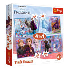 Trefl - Puzzles - "4in1" – Reise ins...