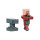 Minecraft 16512 - Villager Schmied, bewegliche Figur mit Zubehör