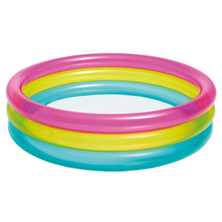 BabyPool "Rainbow", Wasserbedarf ca. 63 l, 3-Ringe, 1-3 Jahre, 86x25cm