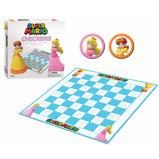 Super Mario Boardgame Checkers Princess Power USAopoly Giochi Tavolo Accessori