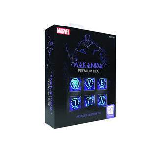 USAopoly Marvel Black Panther Premium Dice Set