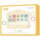 ALLEOVS® CleverPairs Educational Toy for Kids 3 Years...