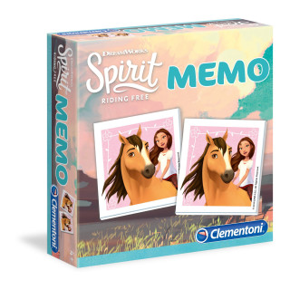 Clementoni 18027 Spirit Clementoni-18027-Spirit-Memo Game, Mehrfarben