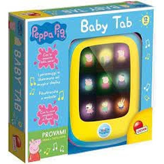 Liscianigiochi 92246 Peppa Wutz Baby Tab Spielen und Lernen, Nicht Zutreffend