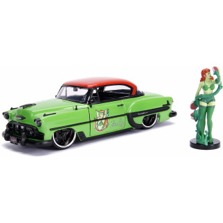 Jada JA30455 1:24 1953 Chevy Bel Air Hard Top w/Poison Evy Figur