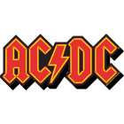 Aquarius AC/DC Logo Funky Chunky Magnet